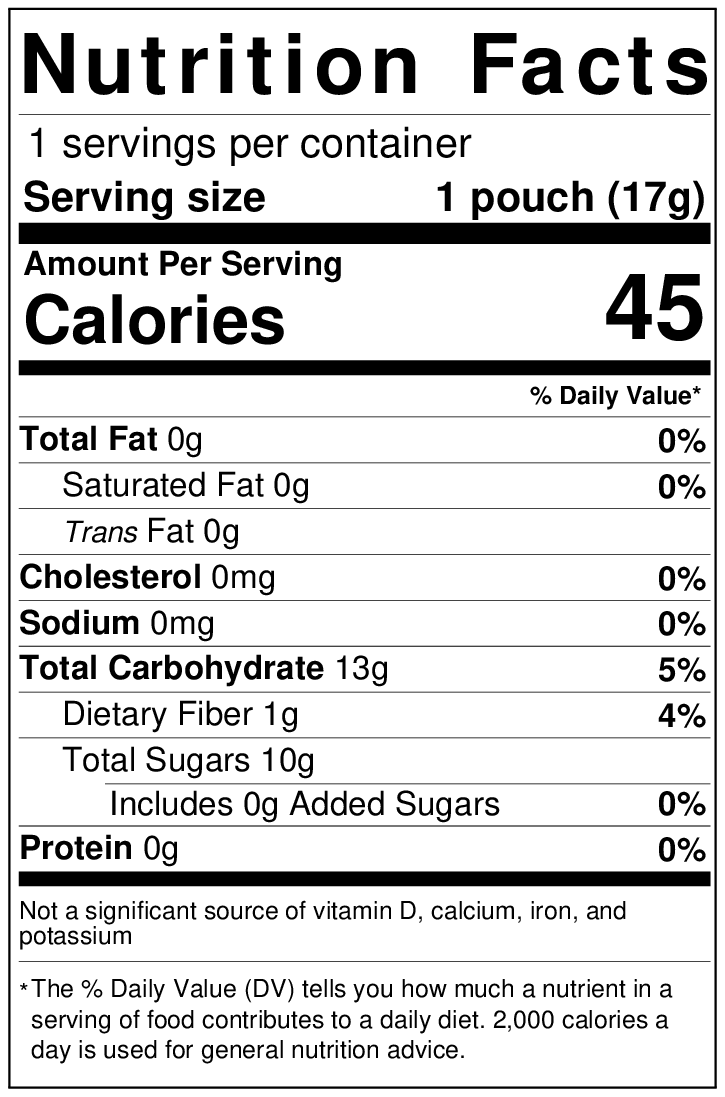 Prunies®Jr. - SAMPLES