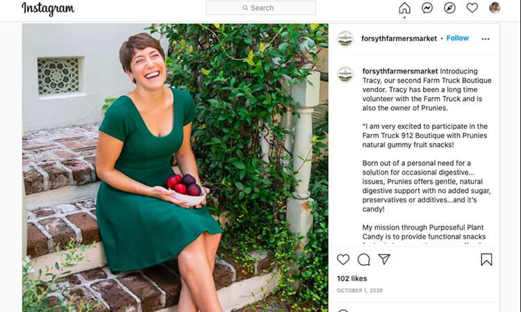 Debut at Forsyth Farmers Market Boutique