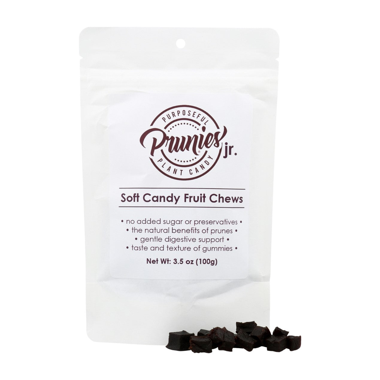 Prunies jr pouch wiht candy